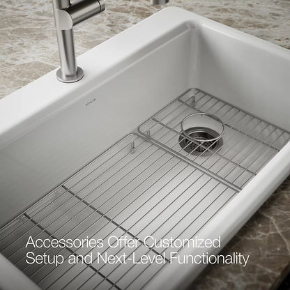 Kohler Riverby® 33" top-mount single-bowl kitchen sink