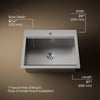 Kohler Task™ workstation sink