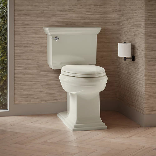 Memoirs® Stately ContinuousClean ST two-piece elongated toilet with concealed trapway, 1.28 gpf