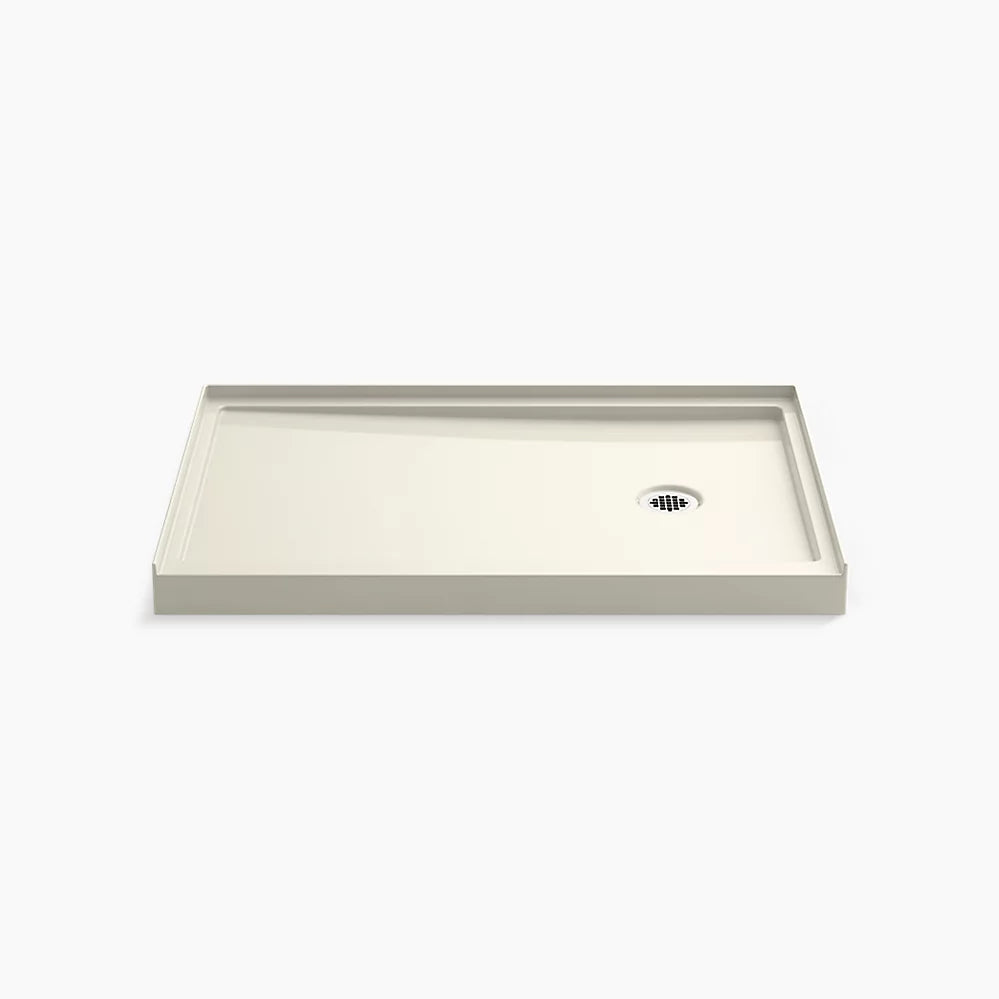 Kohler 48" x 32" alcove shower base, right drain