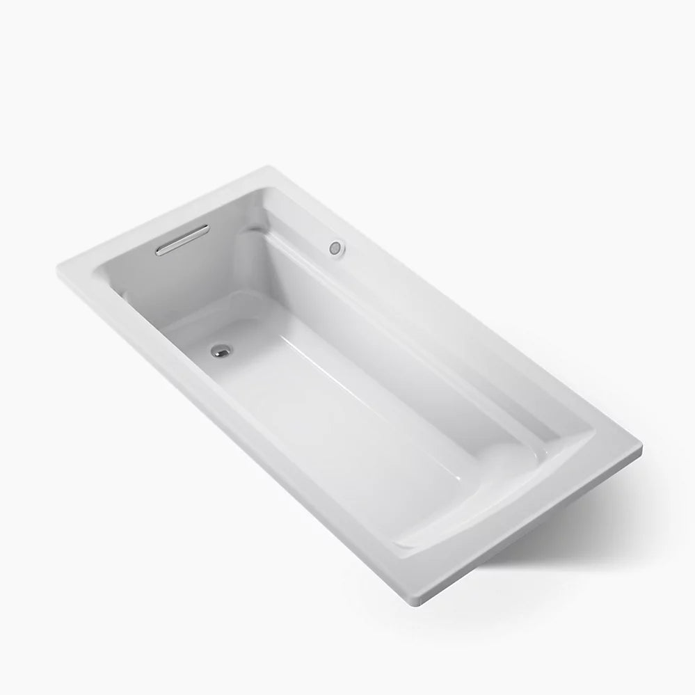 Kohler Archer Bath With Bask Heated Surface 72 x 36-Inch Drop-In Bathtub