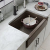 Kohler 29-11/16" undermount single-bowl farmhouse kitchen sink