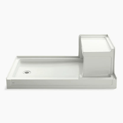 Kohler 60" x 36" alcove shower base, left drain