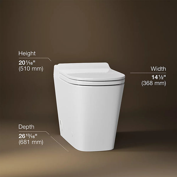 Kohler Leap™ Lite One-piece elongated toilet, dual-flush