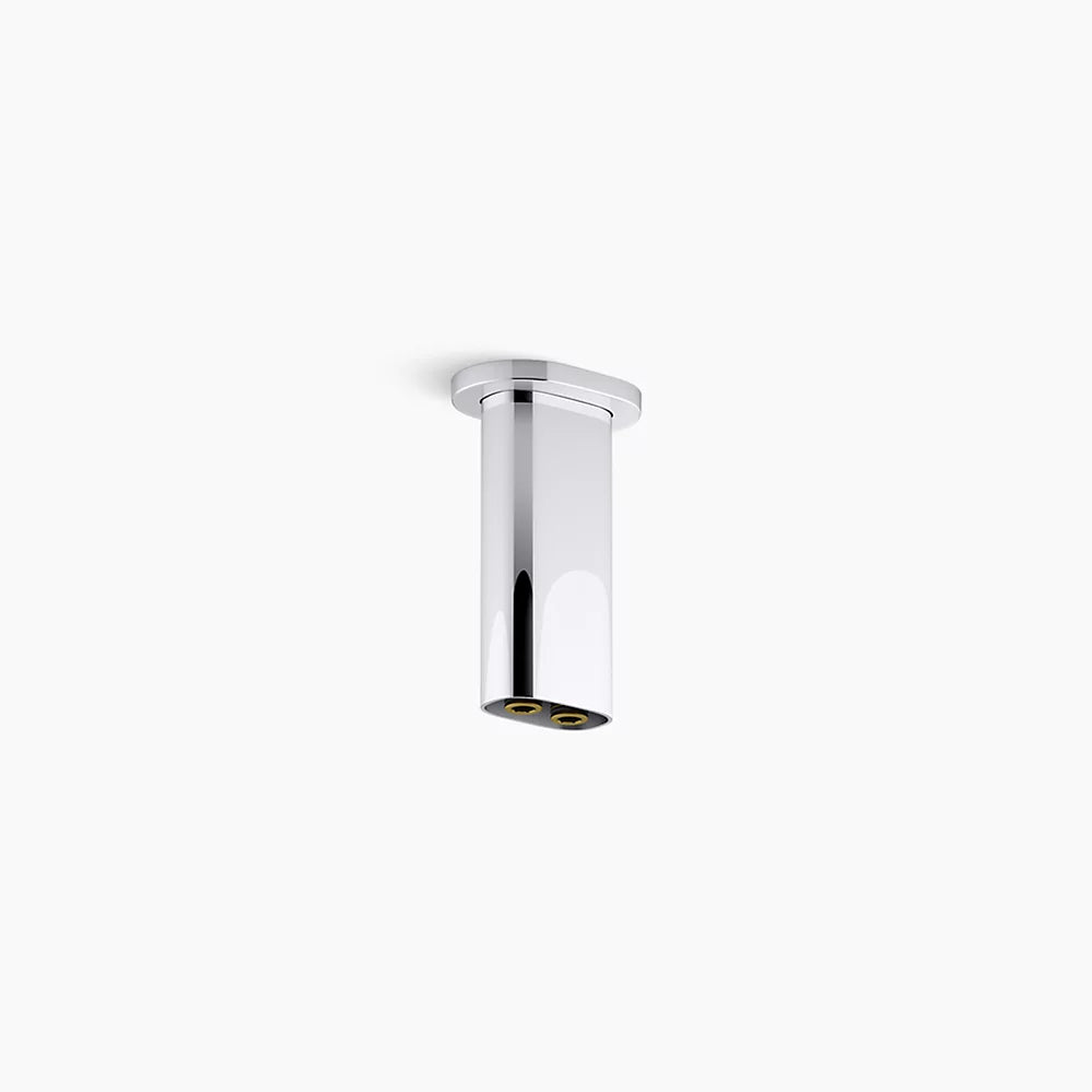 Kohler 5" ceiling-mount two-function rainhead arm and flange