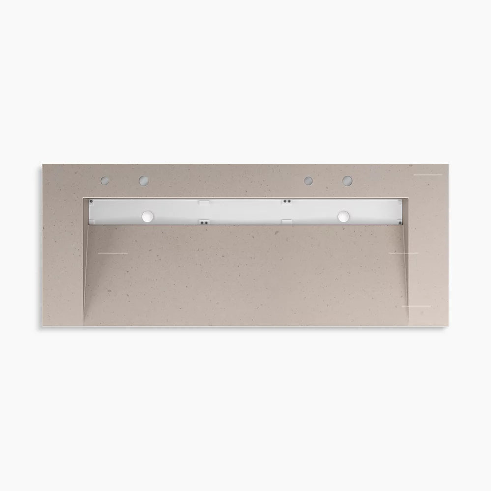 Kohler 60" wall-mount trough lavatory system