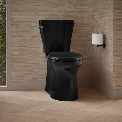 Betello® Two-piece elongated toilet with skirted trapway, 1.28 gpf