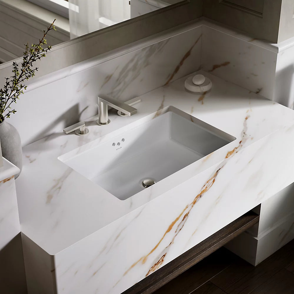 Kohler 24" rectangular undermount bathroom sink