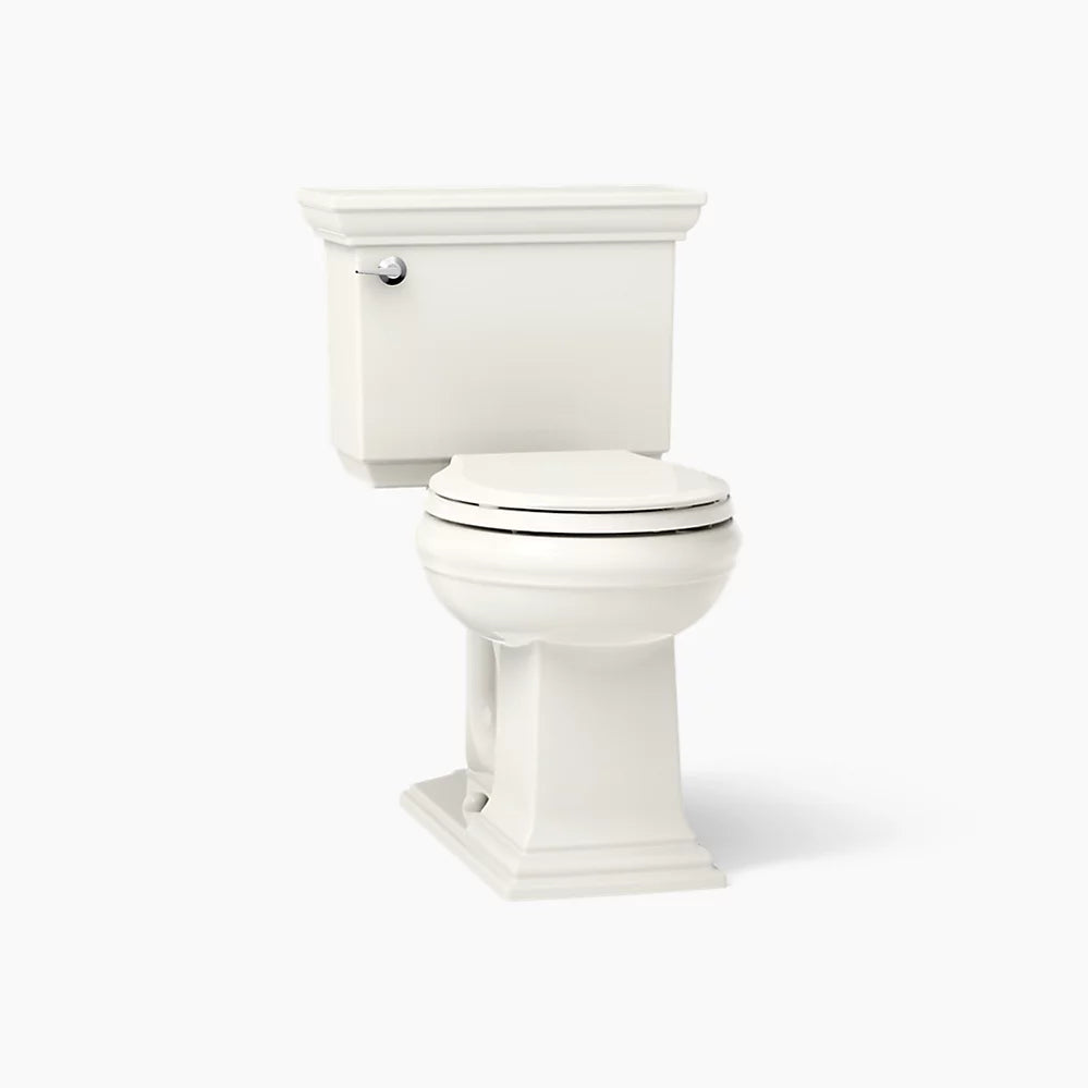 Memoirs® Stately Continuousclean Two-Piece Round-Front Toilet, 1.28 Gpf