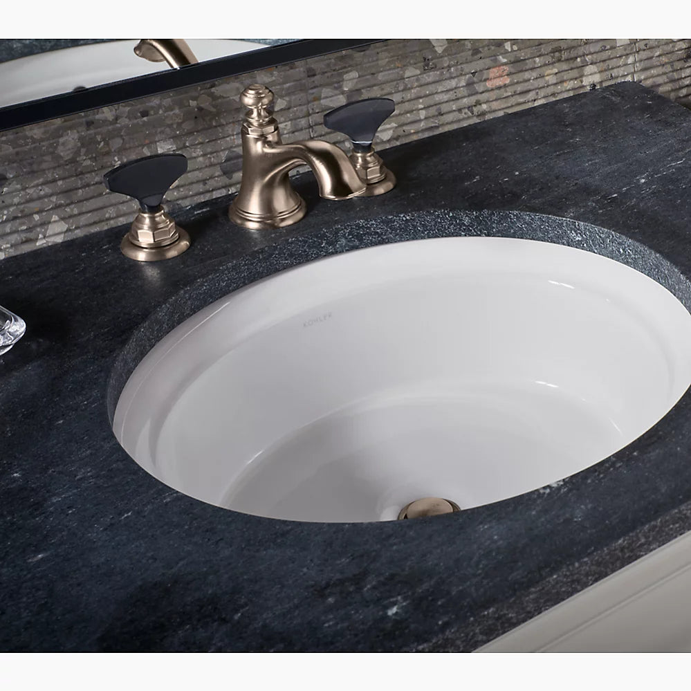 Artifacts™ 21-1/4" oval undermount bathroom sink