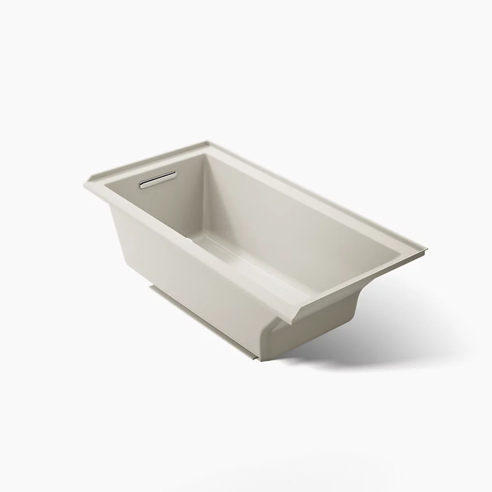 Kohler Underscore 60" x 30" Alcove bath with Bask heated surface, left drain