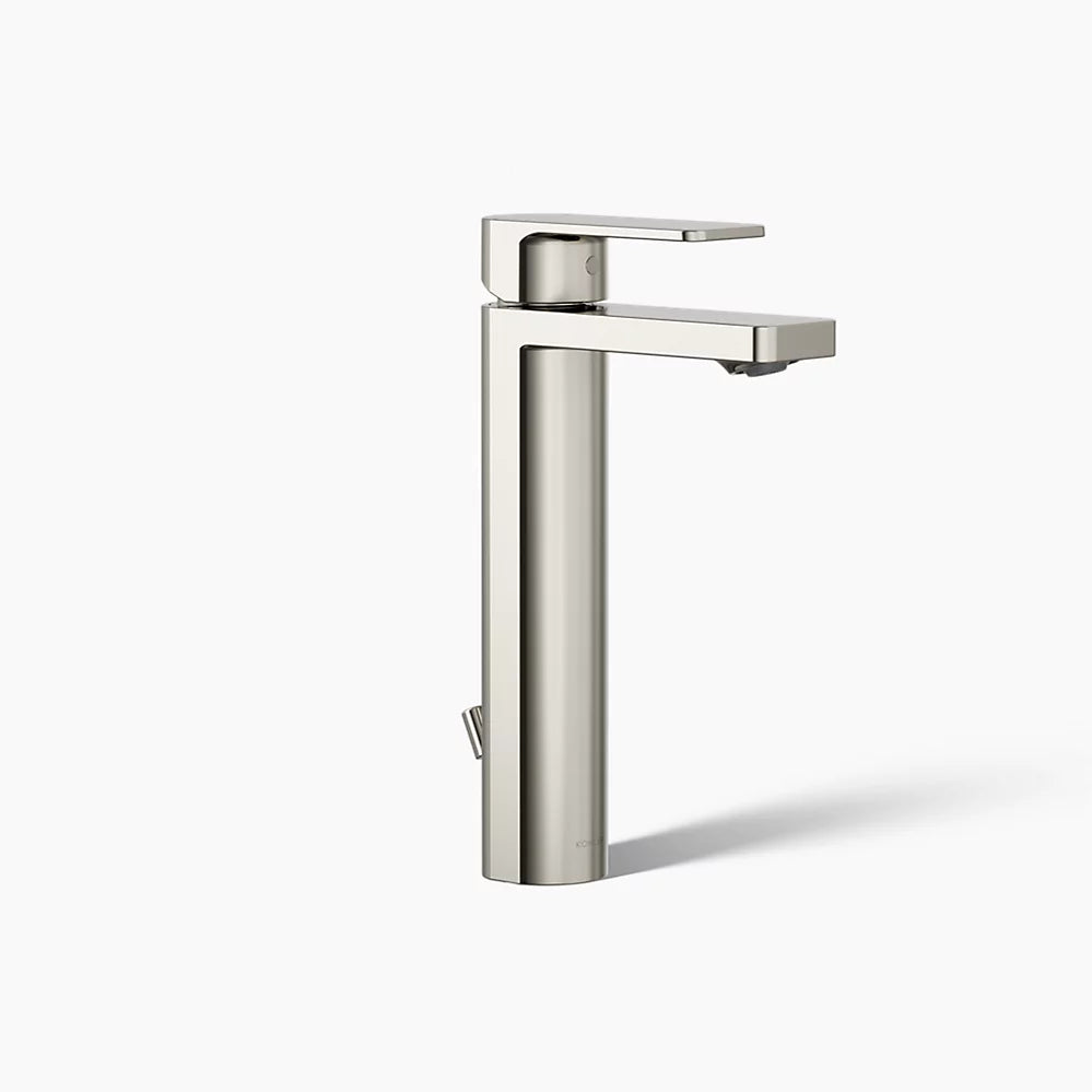 Parallel® Tall single-handle bathroom sink faucet, 0.5 gpm