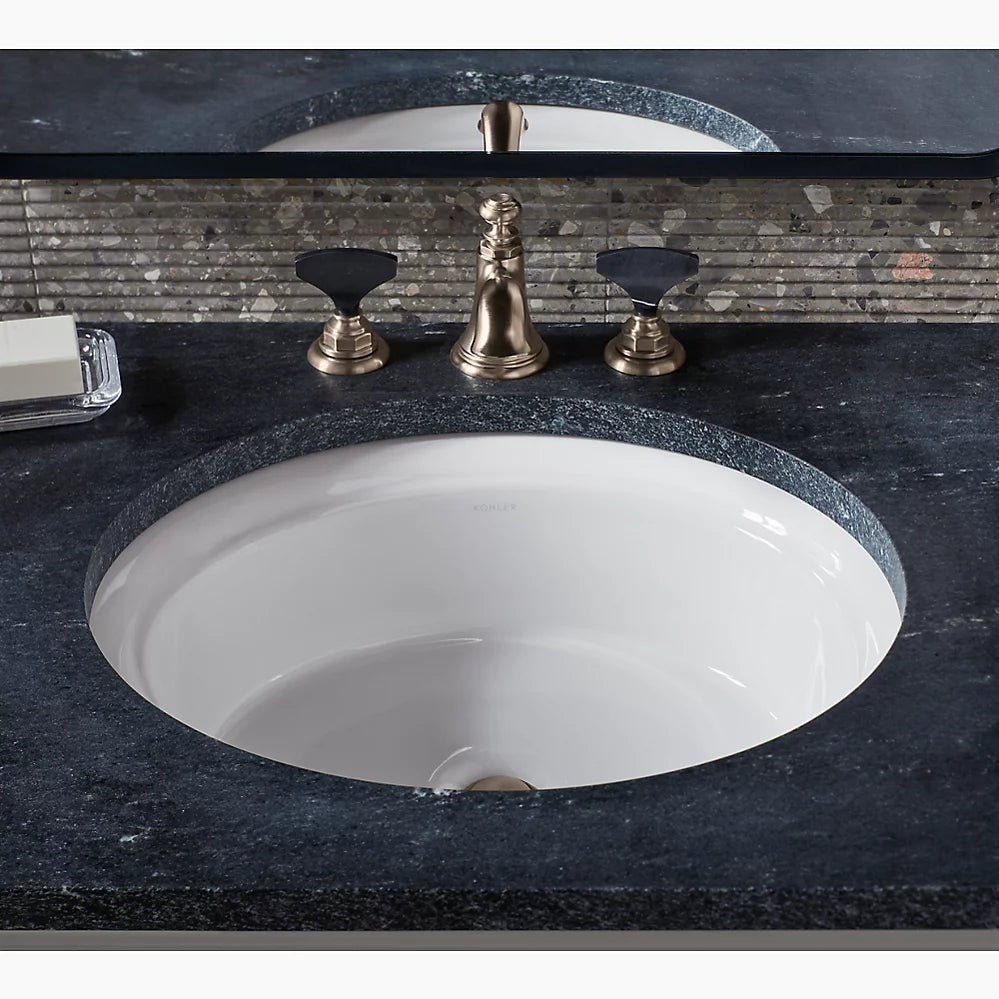 Artifacts™ 21-1/4" oval undermount bathroom sink