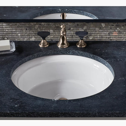 Artifacts™ 21-1/4" oval undermount bathroom sink