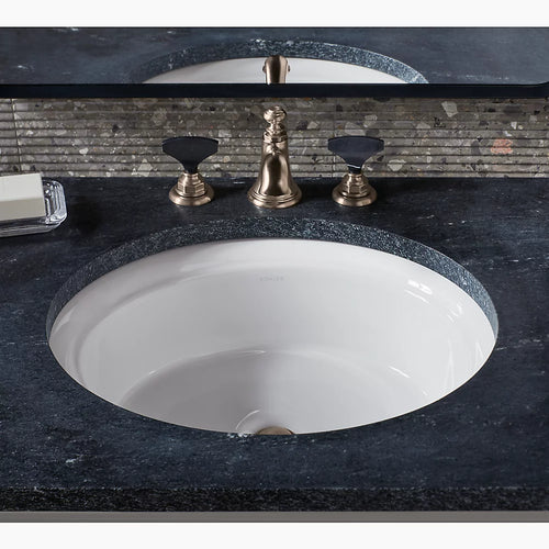 Artifacts™ 21-1/4" oval undermount bathroom sink