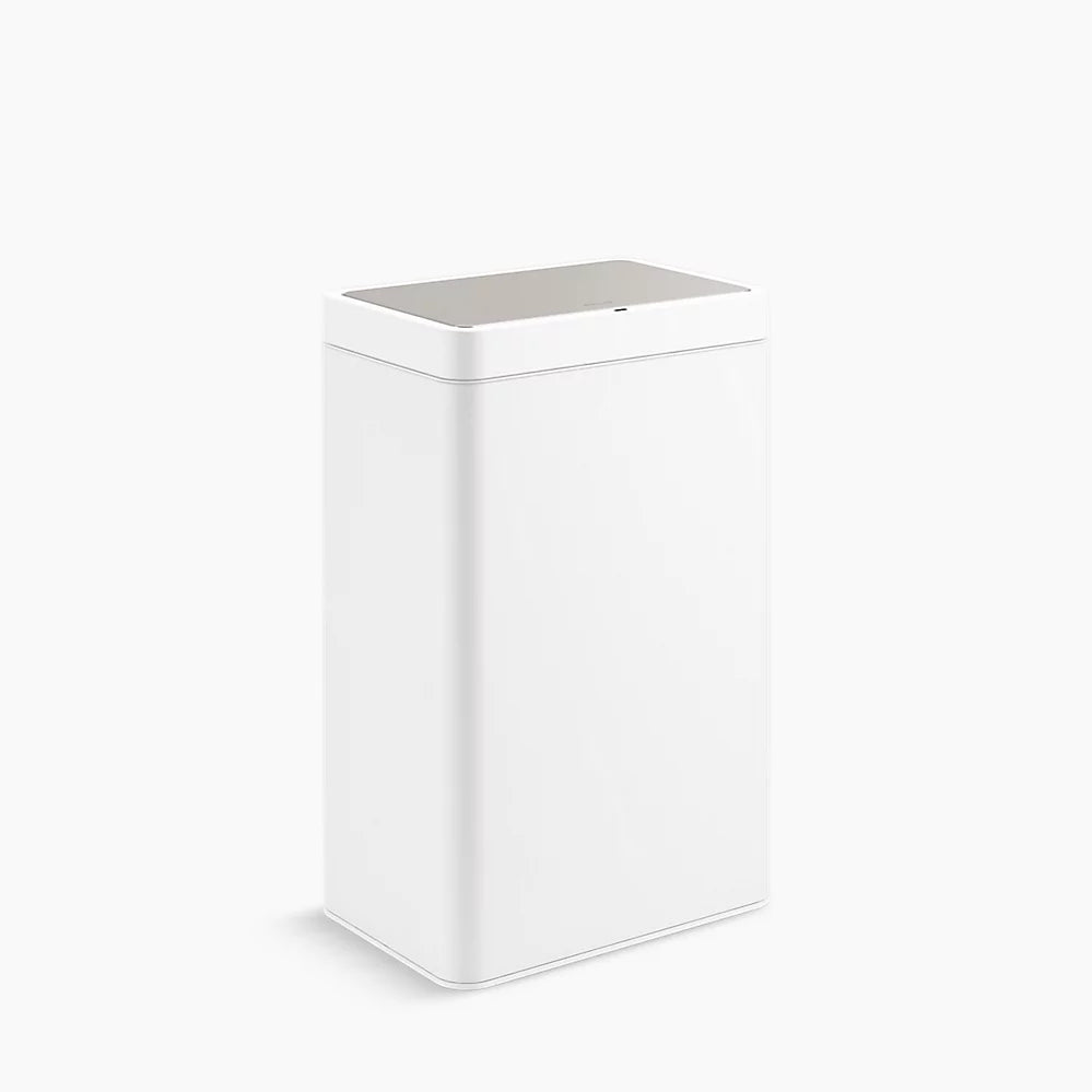 Kohler 13-gallon touchless stainless steel trash can