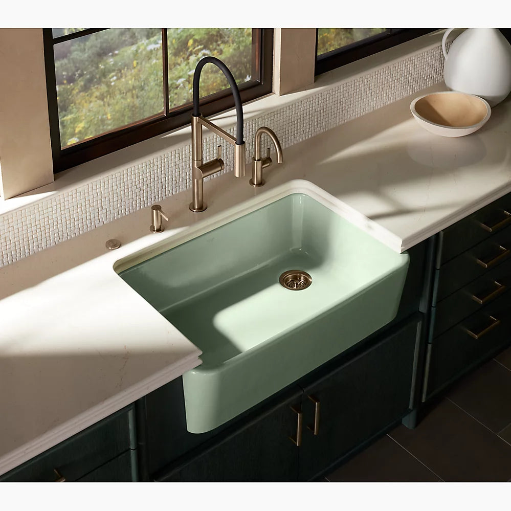 Kohler 34" undermount single-bowl farmhouse kitchen sink