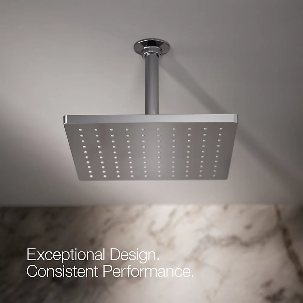 Kohler 10" single-function rainhead, 1.75 gpm