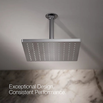 Kohler 10" single-function rainhead, 1.75 gpm