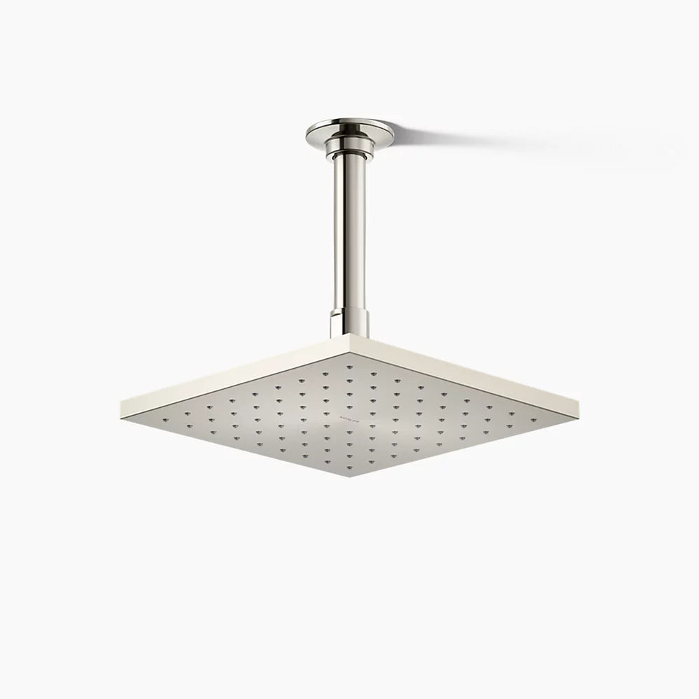Kohler Square 8" single-function rainhead, 1.75 gpm