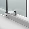 Kohler Sliding shower door, 78" H x 44-5/8 - 47-7/8" W, with 3/8" thick Crystal Clear glass