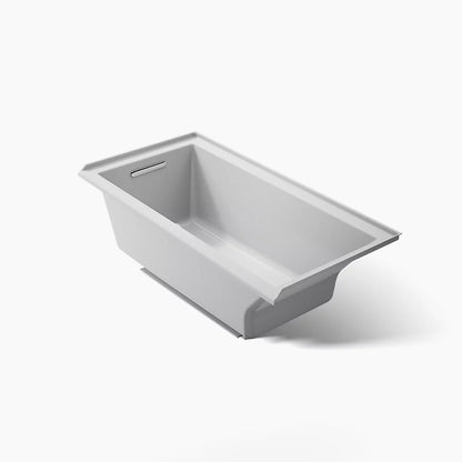 Kohler Underscore 60" x 30" Alcove bath with Bask heated surface, left drain
