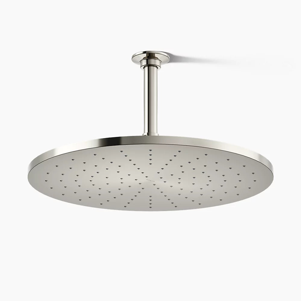 Kohler Round 14” single-function rainhead, 2.5 gpm