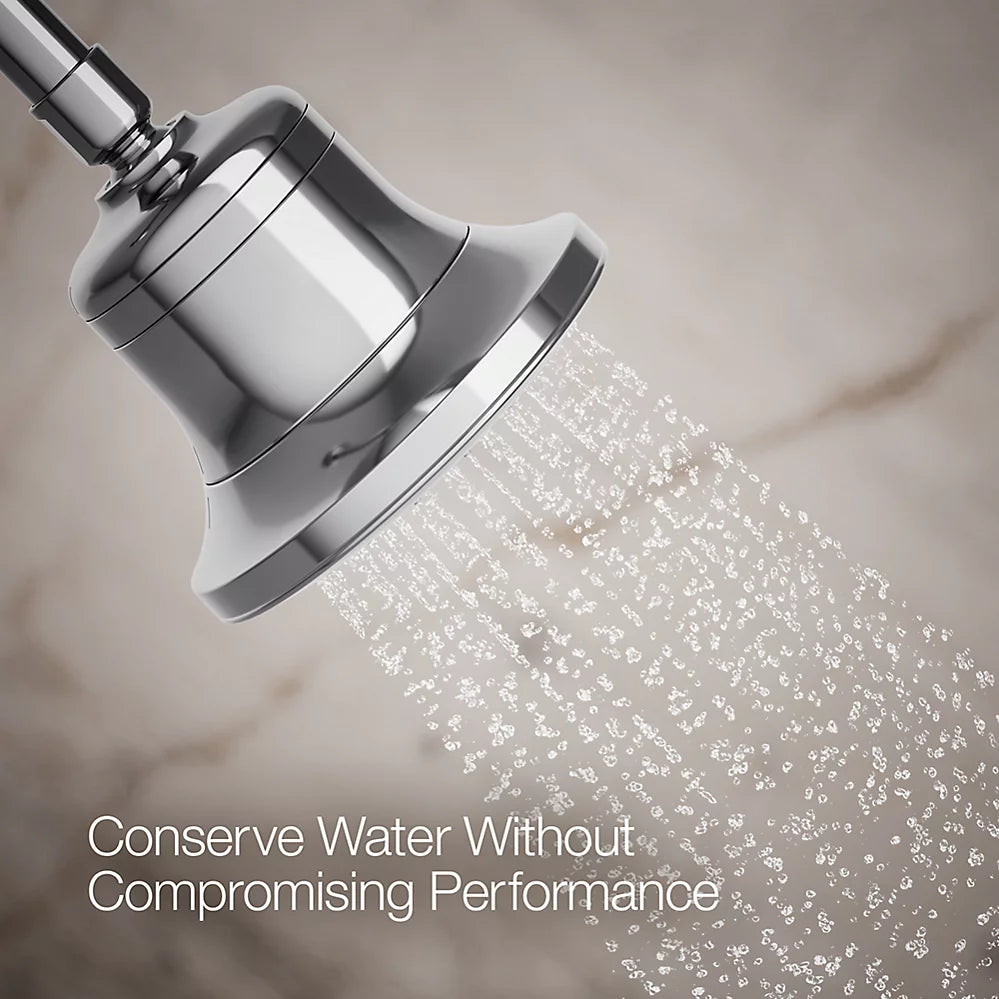 Kohler Round single-function filtered showerhead, 1.75 gpm