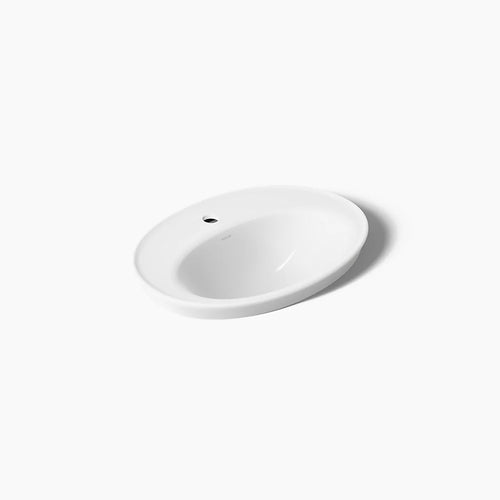 Kohler 22-1/4" oval drop-in bathroom sink
