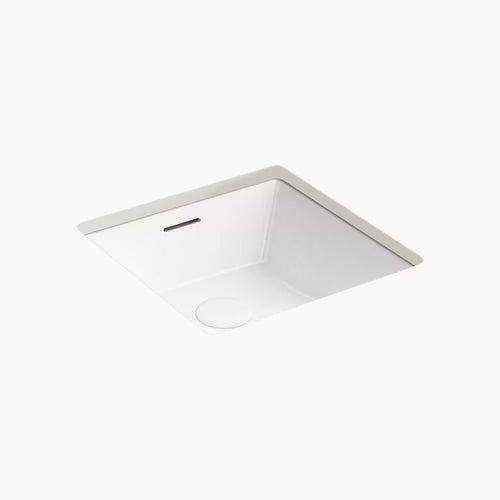 Brazn® 16-1/4" square undermount bathroom sink