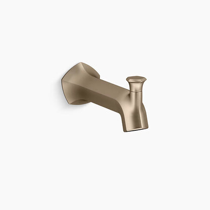 Kohler Wall-mount bath spout with Straight design and diverter