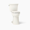 Kohler ContinuousClean tall two-piece elongated toilet, 1.28 gpf