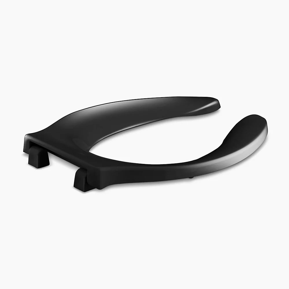 Kohler Elongated toilet seat with integrated handle and check hinge