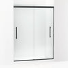 Kohler 79-1/16" H sliding shower door with 5/16"-thick glass