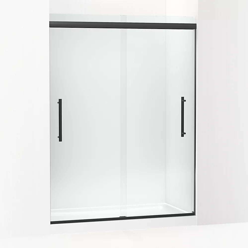 Kohler 79-1/16" H sliding shower door with 5/16"-thick glass