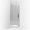 Kohler Pivot shower door, 70" H x 27-5/16 - 31-1/8" W, with 1/4" thick Crystal Clear glass