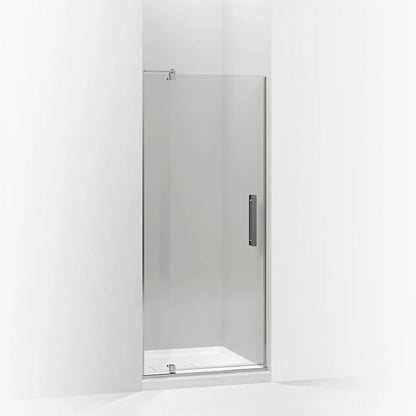 Kohler Pivot shower door, 70" H x 27-5/16 - 31-1/8" W, with 1/4" thick Crystal Clear glass