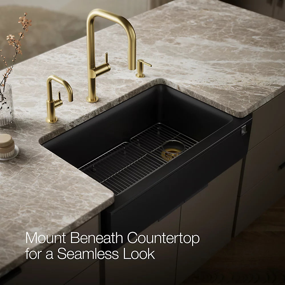 Kohler Cairn Single-bowl 34-Inch Undermount Kitchen Sink