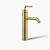 Purist® Tall single-handle bathroom sink faucet with Lever handle, 1.2 gpm