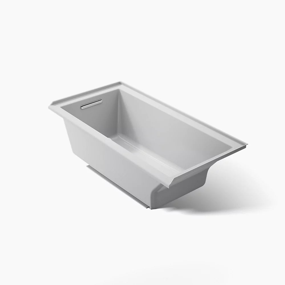 Kohler Underscore 60" x 30" Alcove Heated BubbleMassage air bath, left drain
