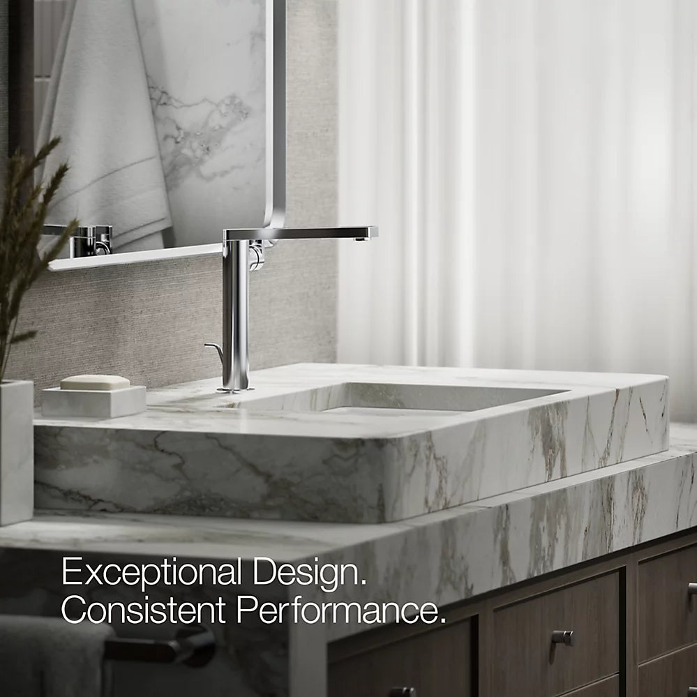 Composed®Tall single-handle bathroom sink faucet with Lever handle, 1.2 gpm
