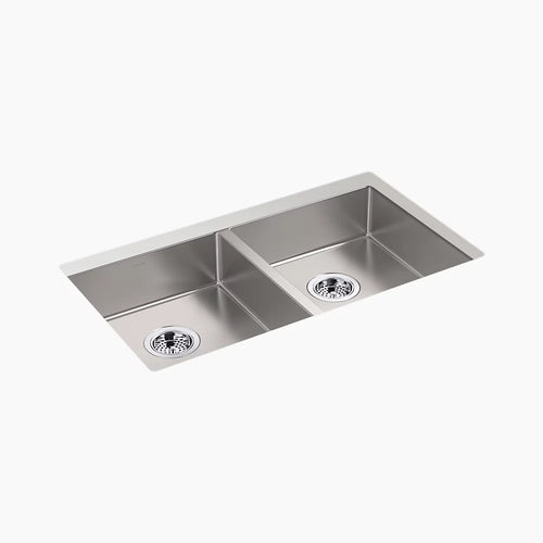 Kohler 32" undermount double-bowl kitchen sink