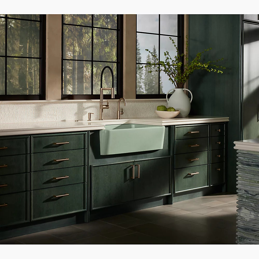 Kohler 34" undermount single-bowl farmhouse kitchen sink