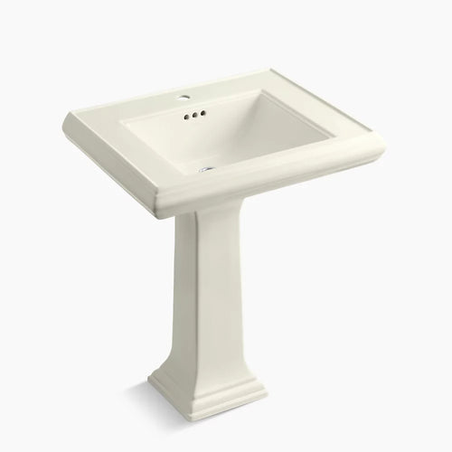 Kohler 27-1/4" rectangular pedestal bathroom sink
