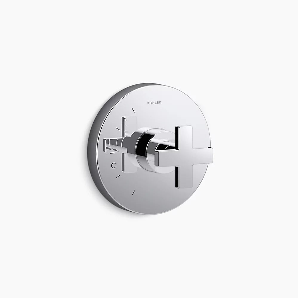 Kohler Rite-Temp® valve trim with cross handle