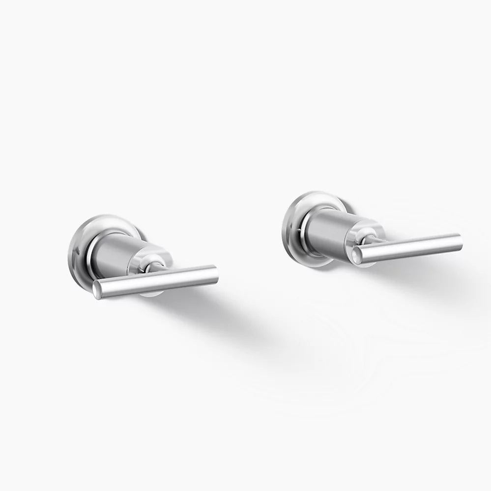 Kohler Deck- or wall-mount bath faucet handle trim with lever design