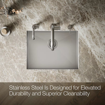 Kohler Vault™ 24" undermount single-bowl kitchen sink