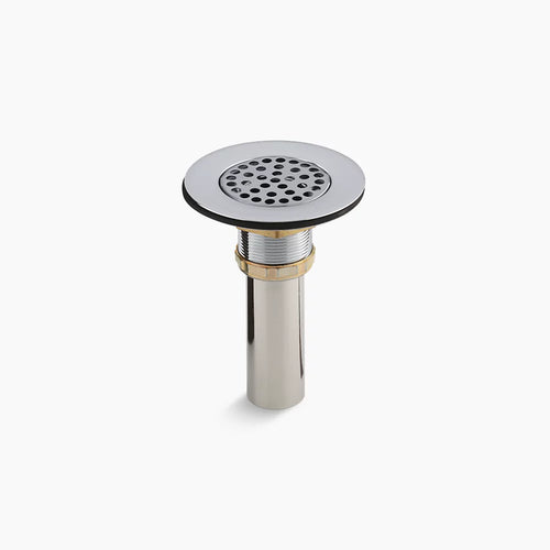 Kohler Brass sink drain and strainer with tailpiece for 3-1/2" to 4" outlet