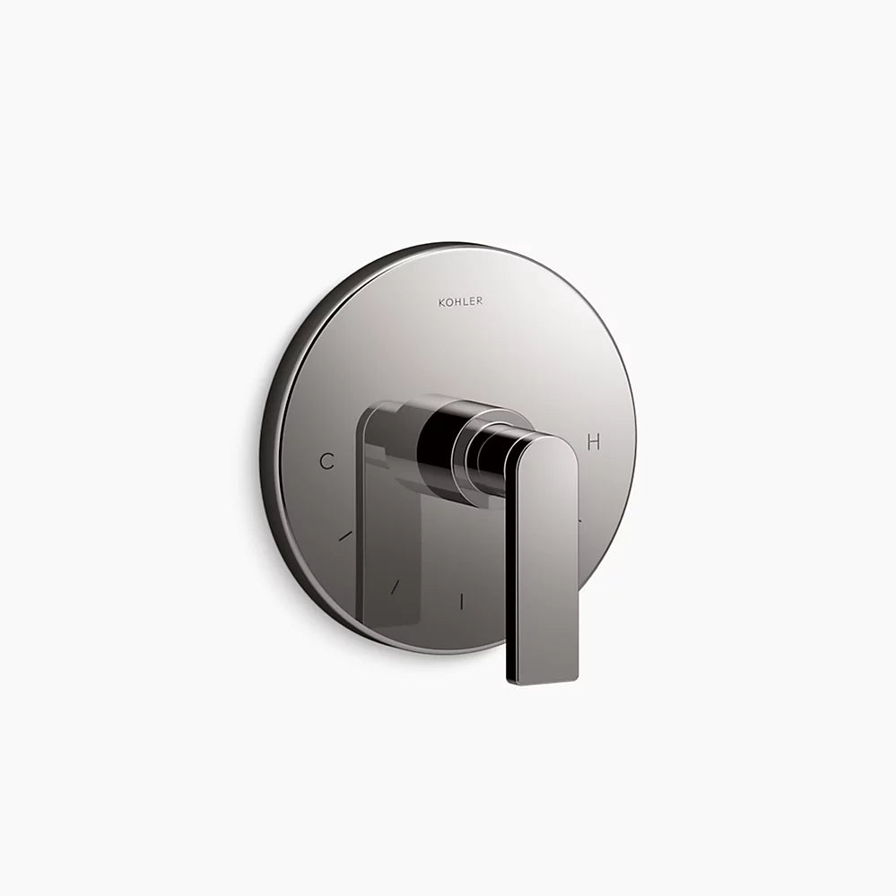 Kohler MasterShower® temperature control valve trim with lever handle