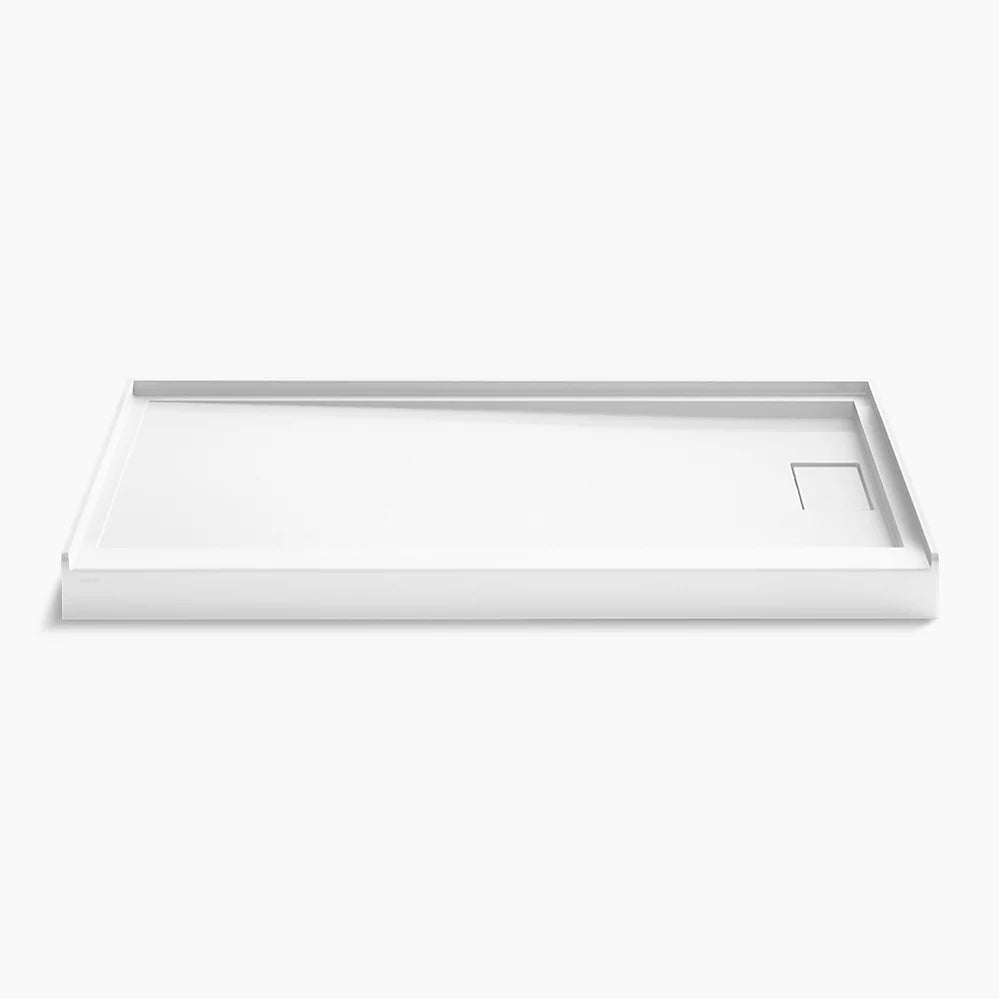 Kohler Stoneridge® 60" x 32" alcove shower base, right drain